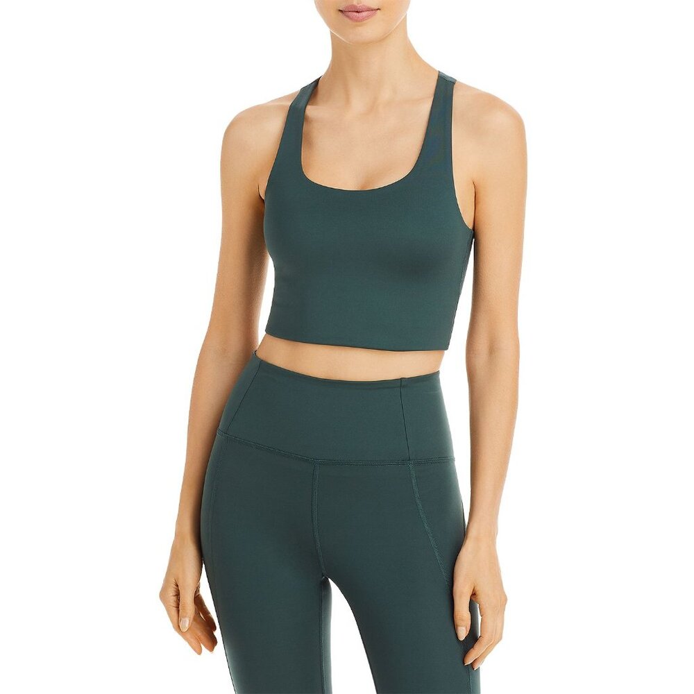 Girlfriend Collective Women's Paloma Sports Bra Green B4HP